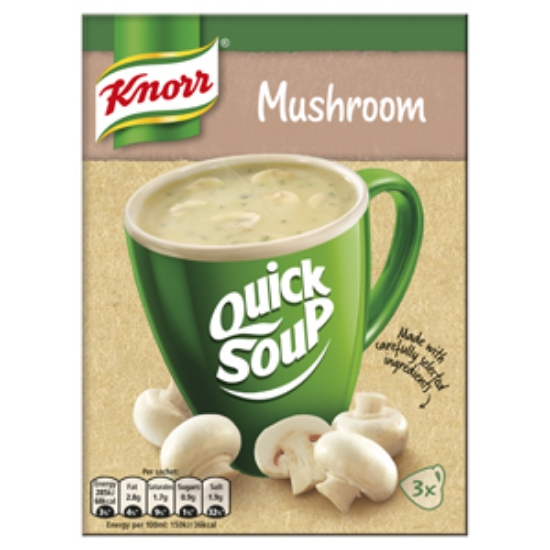 Picture of Knorr 3 Pack Mushroom QuickSoup x12